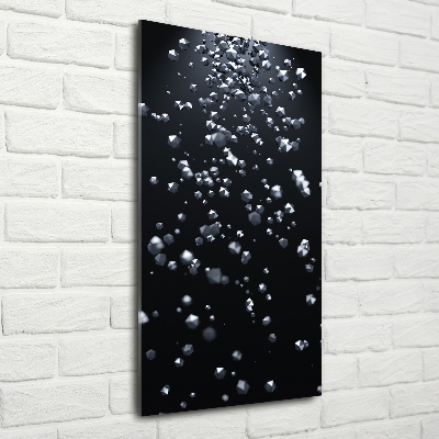 Staand foto in plexiglas 3D-abstractie