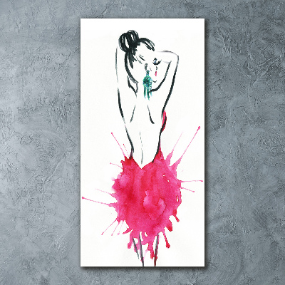 Staand plexiglas foto Mode-illustratie