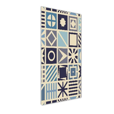 Staand foto op plexiglas Geometrische achtergrond