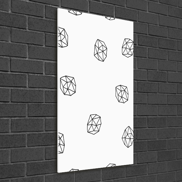 Foto obraz szkło akryl pionowy Abstrakcyjny wzór