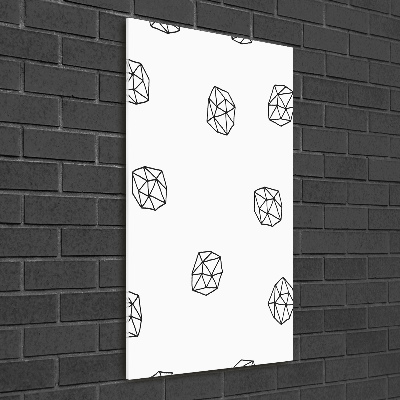 Foto obraz szkło akryl pionowy Abstrakcyjny wzór