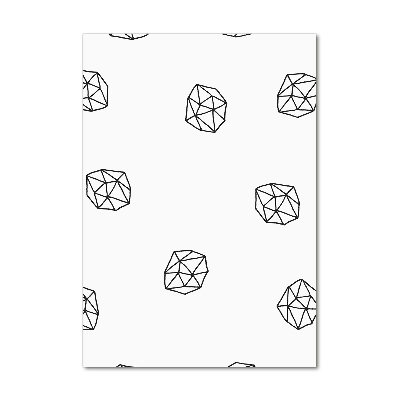 Foto obraz szkło akryl pionowy Abstrakcyjny wzór