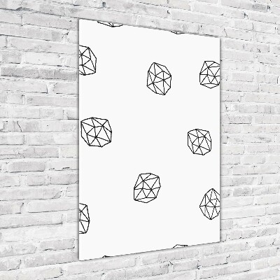 Staand plexiglas foto Abstract patroon