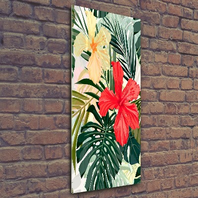 Staand foto op plexiglas Hawaiiaanse bloemen