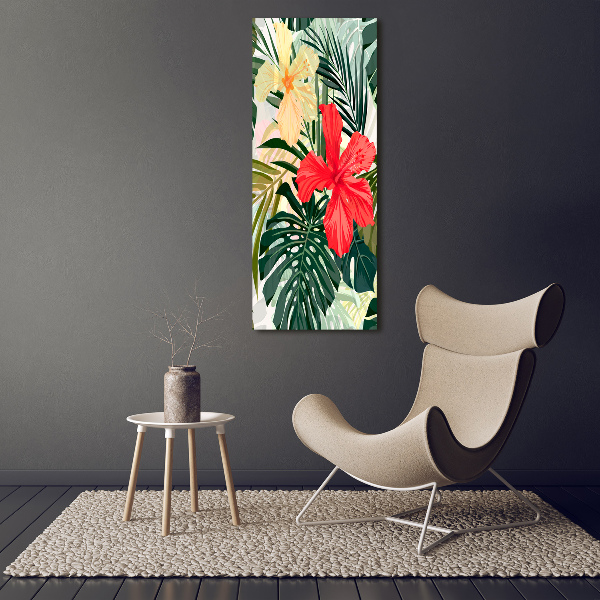 Staand foto op plexiglas Hawaiiaanse bloemen