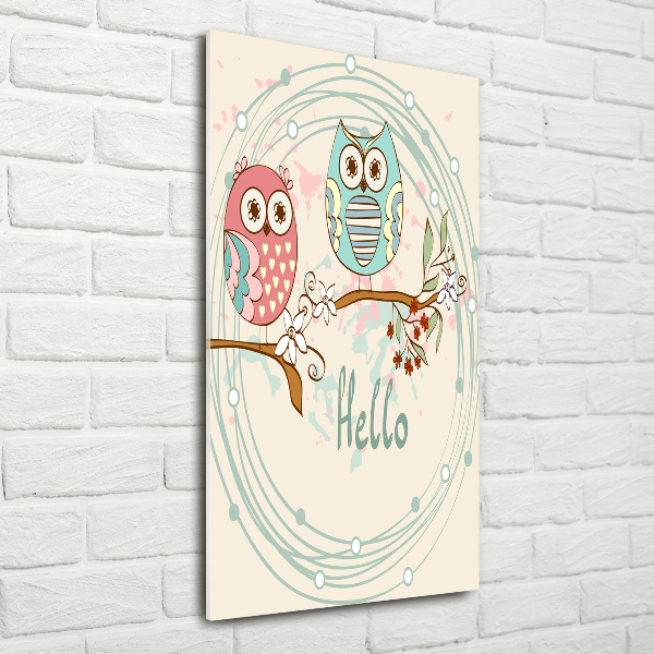 Obraz zdjęcie szkło akryl pionowy Sowy