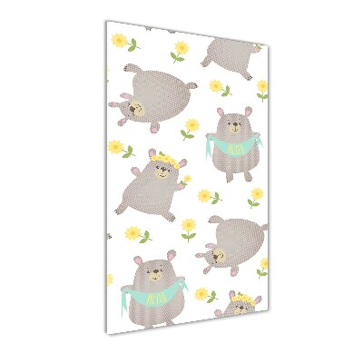 Staand foto op plexiglas Kleine beertjes