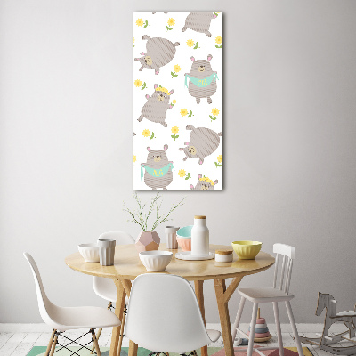 Staand foto op plexiglas Kleine beertjes