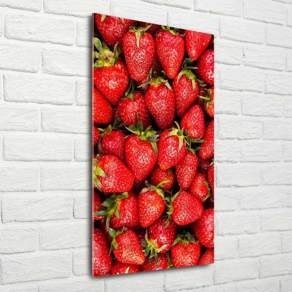 Staand plexiglas foto Aardbeien