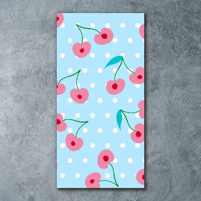 Obraz zdjęcie szkło akryl pionowy Wisienki