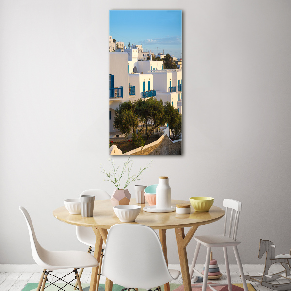Foto obraz szkło akryl pionowy Mykonos Grecja