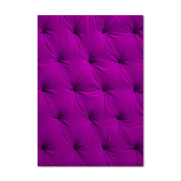 Foto obraz szkło akryl pionowy Aksamitna ściana