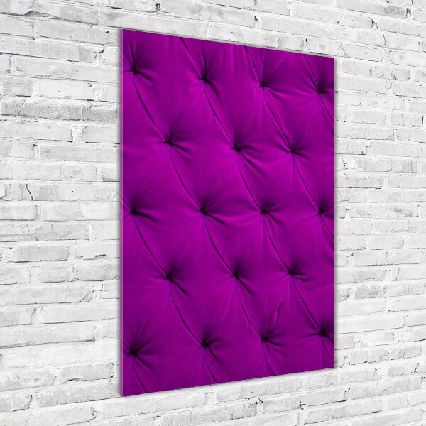 Staand foto plexiglas Fluwelen muur