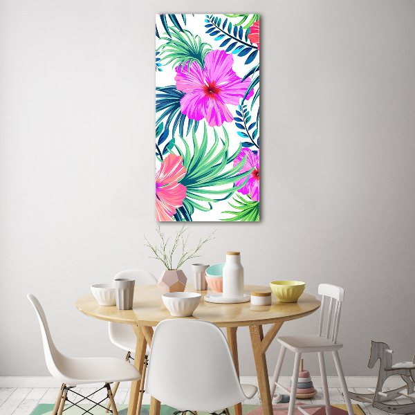 Staand foto plexiglas Hawaiiaanse bloemen
