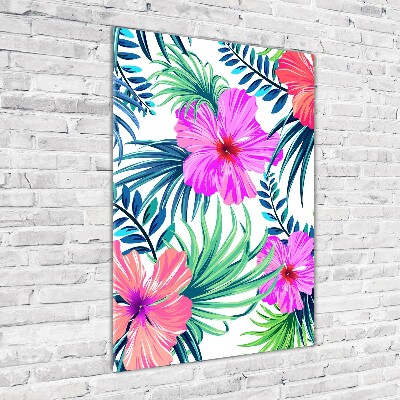 Staand foto plexiglas Hawaiiaanse bloemen