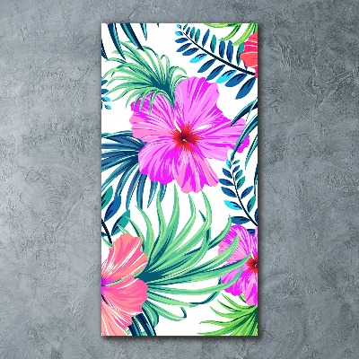 Staand foto plexiglas Hawaiiaanse bloemen