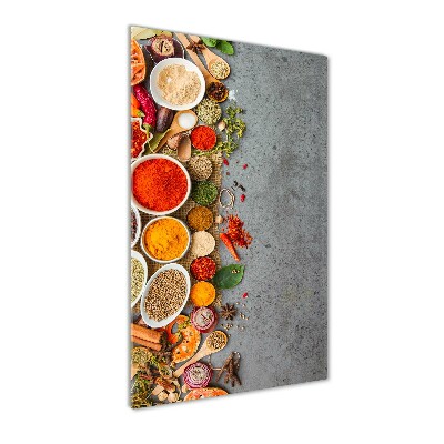 Staand foto plexiglas Kleurrijke kruiden