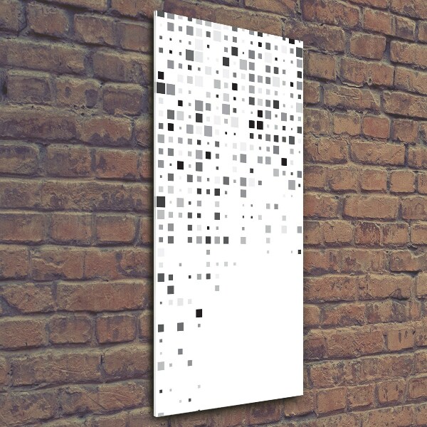 Staand foto op plexiglas Abstracte vierkanten