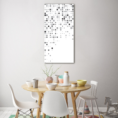 Staand foto op plexiglas Abstracte vierkanten