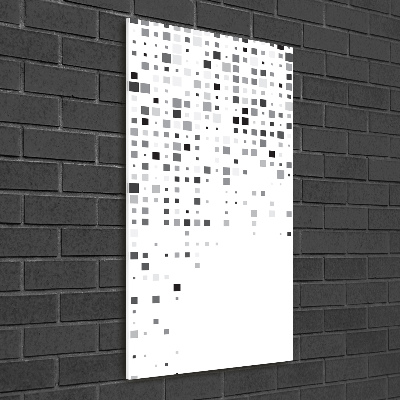 Staand foto op plexiglas Abstracte vierkanten