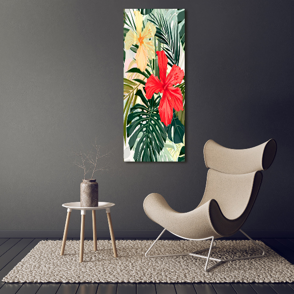 Staand foto in plexiglas Hawaiiaanse bloemen