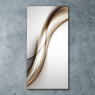 Staand plexiglas foto Bruine golf