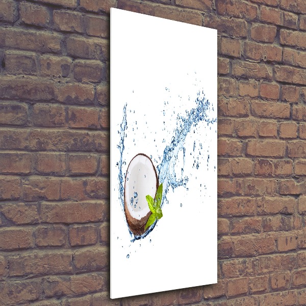 Staand plexiglas foto Kokosnoot