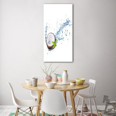 Staand plexiglas foto Kokosnoot