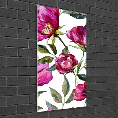 Staand foto in plexiglas Klaprozen