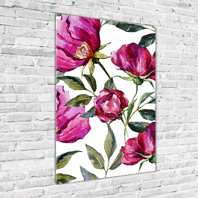 Staand foto in plexiglas Klaprozen