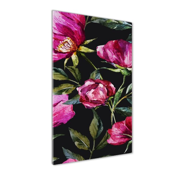 Staand foto op plexiglas Klaprozen