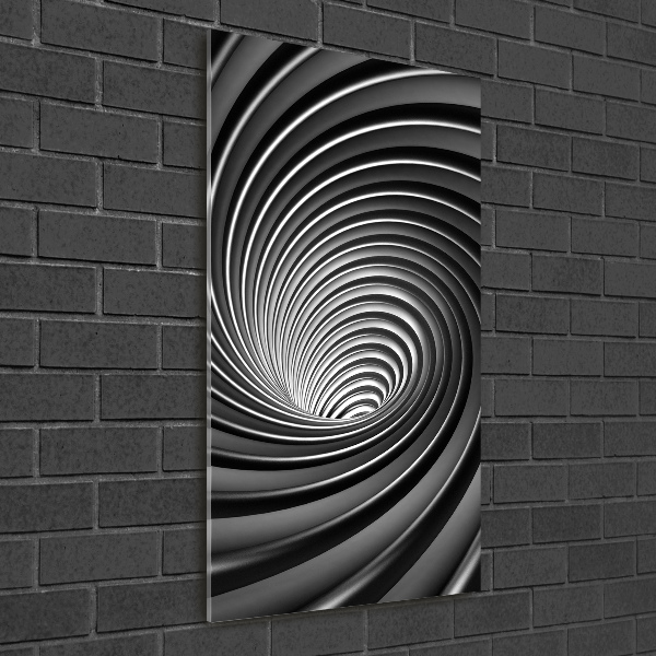 Staand foto in plexiglas Abstracte wervel