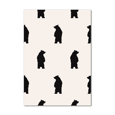 Staand foto plexiglas Kleine beertjes