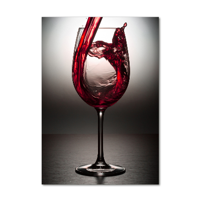 Obraz zdjęcie na ścianę akryl pionowy Czerwone wino