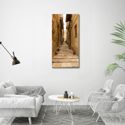 Staand foto op plexiglas Straten in Malta