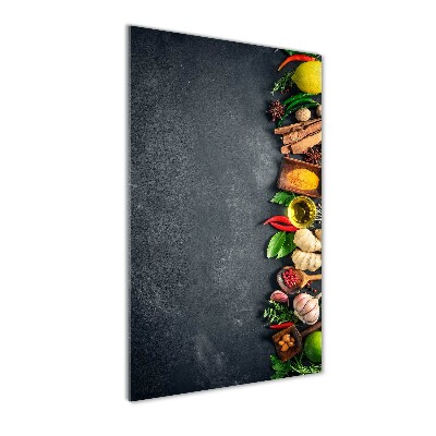 Staand foto in plexiglas Specerijen en kruiden