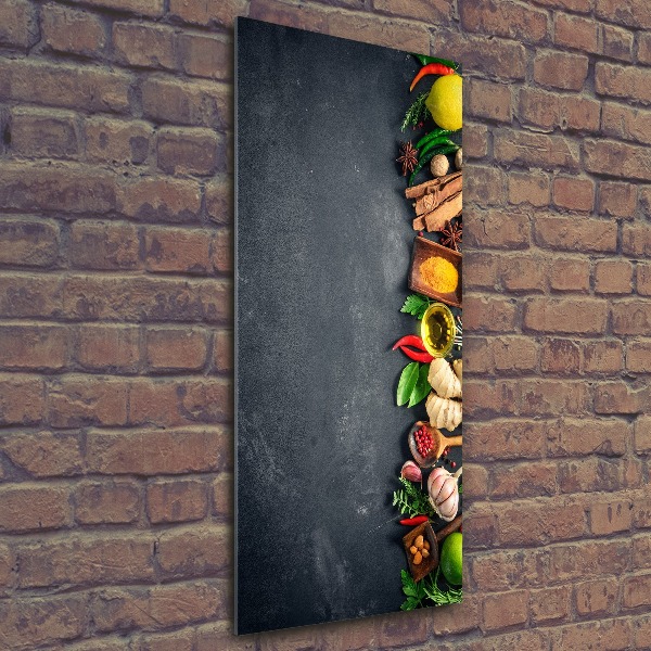 Staand foto in plexiglas Specerijen en kruiden