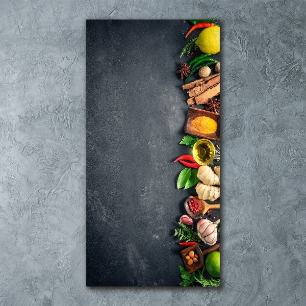 Staand foto in plexiglas Specerijen en kruiden