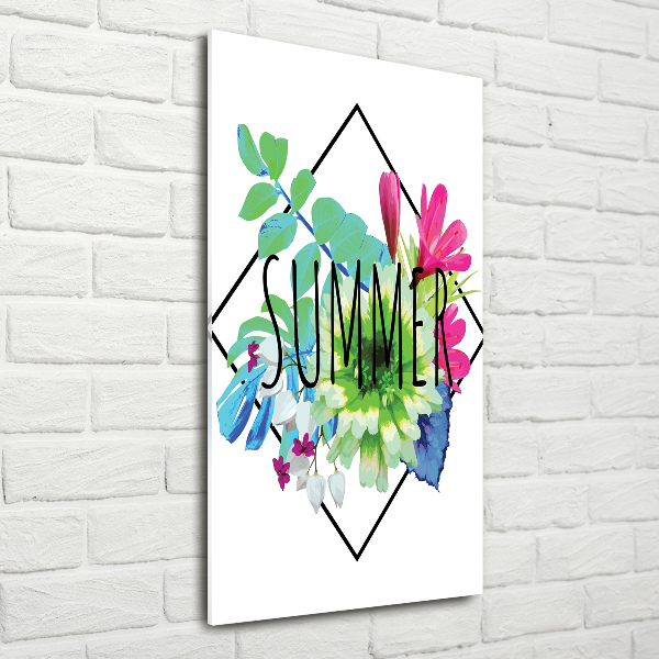 Staand foto plexiglas Zomer