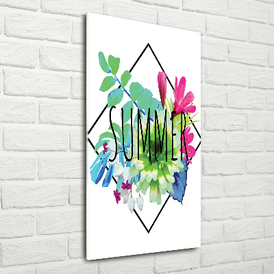 Staand foto plexiglas Zomer