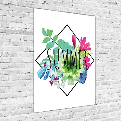 Staand foto plexiglas Zomer