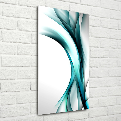 Staand foto in plexiglas Abstracte golven