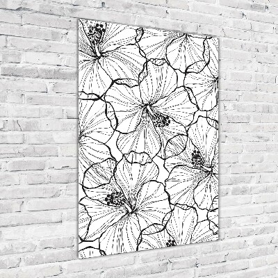 Staand foto op plexiglas Hibiscus