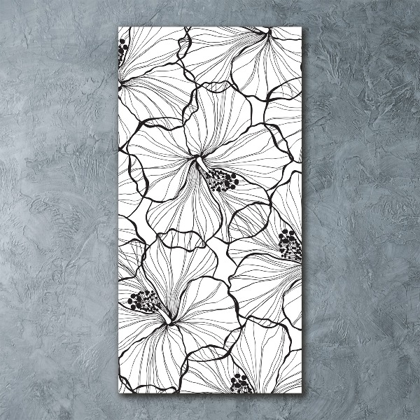 Staand foto op plexiglas Hibiscus