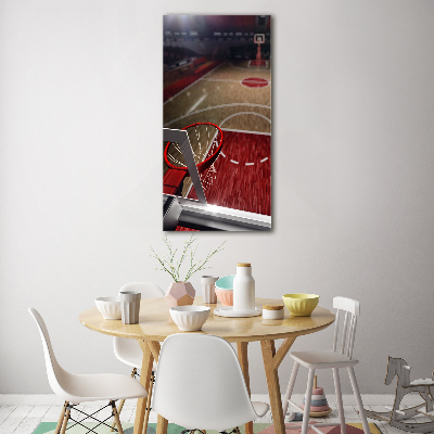 Foto obraz akryl pionowy Boisko koszykówka