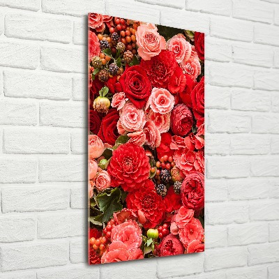 Staand foto op plexiglas Een boeket bloemen