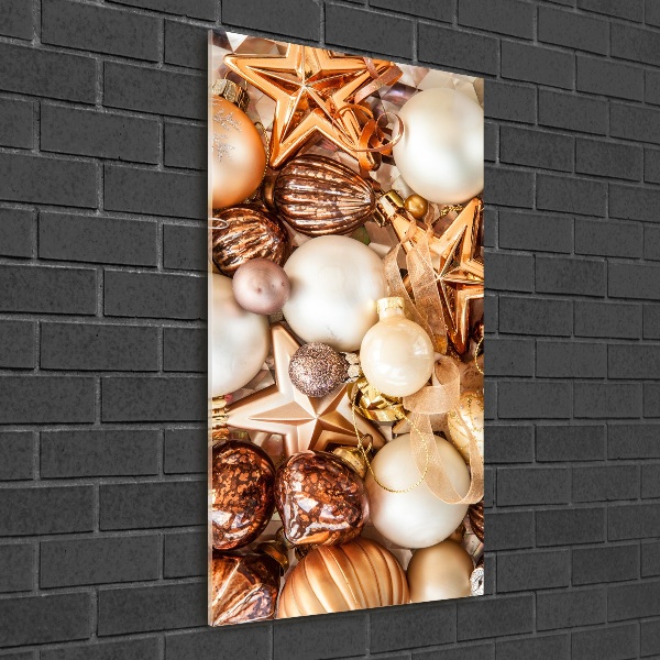 Staand plexiglas foto Kerstversieringen