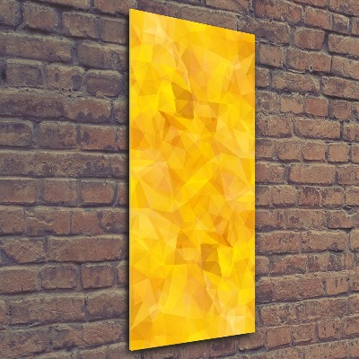 Staand foto in plexiglas Abstracte driehoeken