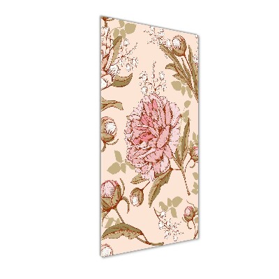 Staand foto in plexiglas Pioenrozen