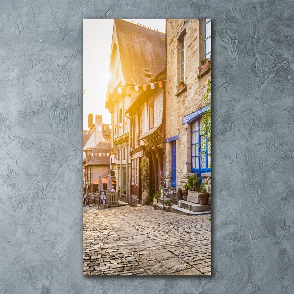 Staand plexiglas foto Een charmante straat